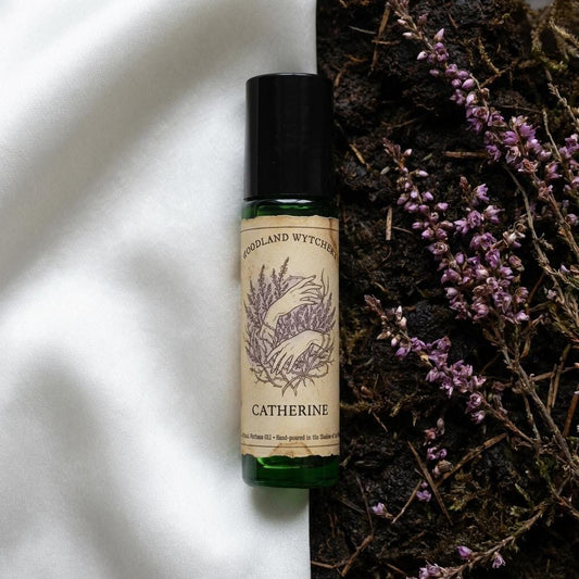Catherine Perfume Oil | Rose and Blackberry | Wuthering Heights | Gothic Literary Scent | Bookish Dark Academia | Witchy Folklore Gift