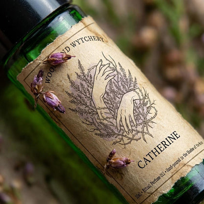 Catherine Perfume Oil | Rose and Blackberry | Wuthering Heights | Gothic Literary Scent | Bookish Dark Academia | Witchy Folklore Gift
