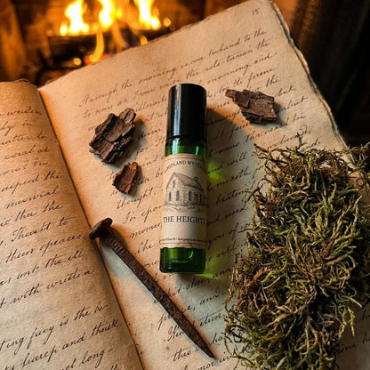 The Heights Perfume | Firewood and Moss | Wuthering Heights | Gothic Literary Scent | Bookish Dark Academia | Witchy Folklore Gift